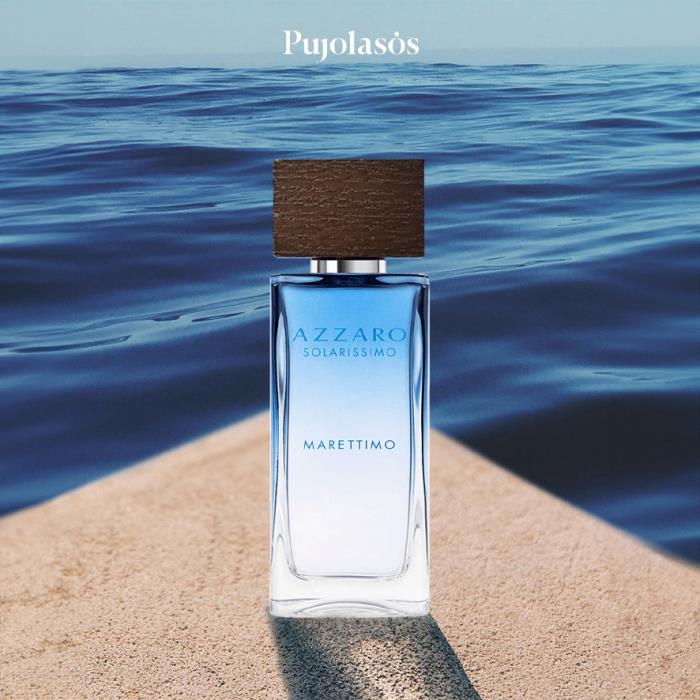 Azzaro Solarissimo Echoes its Nature-Inspired Scent with Pujolasos Wooden Touch